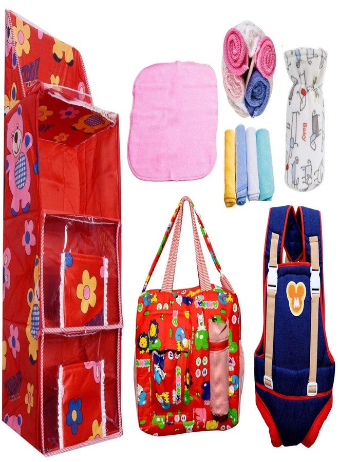 Unique Ideas Newborn Baby Gift Set for 0-6 Month 10 Pieces (Multicolor,Premium) - Image 1