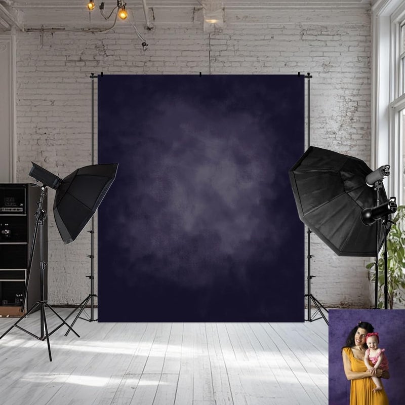 Kate Purple Photography Backdrops Abstract Photo Backdrop Poratrait Background for Photoshoot 5x7ft