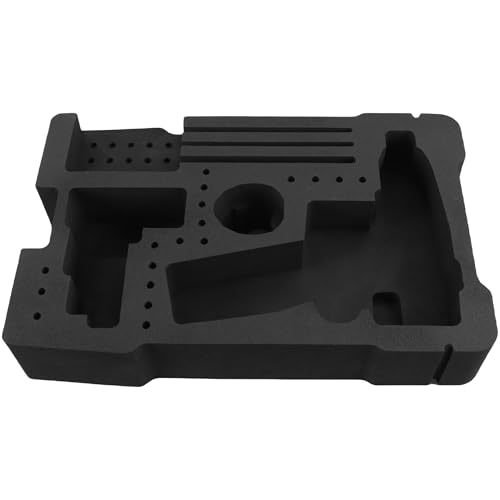 Yudylg EVA Liner Organizer Compatible with 8435 Series Tool Box, Precision-Cut Insert Fit for 3404 Series Tools 1/2" Drill Driver & Accessories (Black) - Image 1