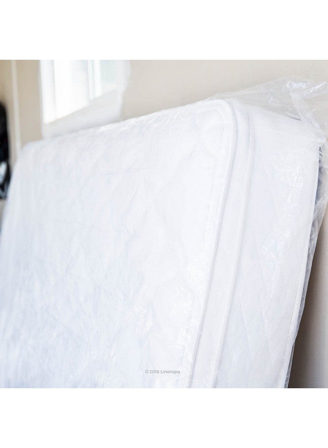 LINENSPA Linenspa Mattress Bag - 2 Pack Queen/Full Mattress Bags for Moving and Storage - Storage & Disposal - Polyurethane Durable Moving Encasement Queen Size/Full Size  - Image 3