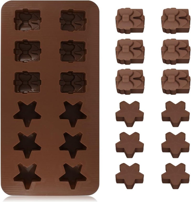 DanziX 4 Pack Silicone Chocolate Candy Molds - Image 4