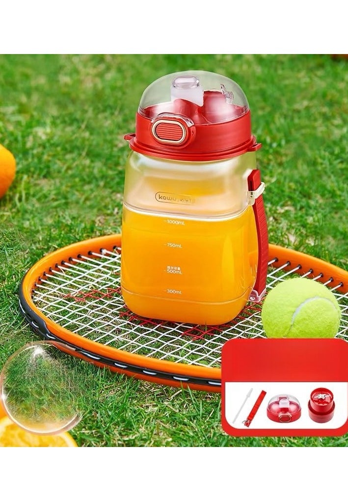 Kawu 1000ML Juicer Multi functional Electric Juice Cup Large Capacity Portable Blender Juice Cup Creative Gift  - Image 1