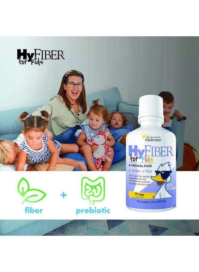 Medtrition HyFiber Liquid Fiber for Kids in Only One Tablespoon, Supports Regularity and Softer Stools, FOS Prebiotics for Gut Health, 6 Grams of Fiber, 32 Servings per Bottle - Image 5