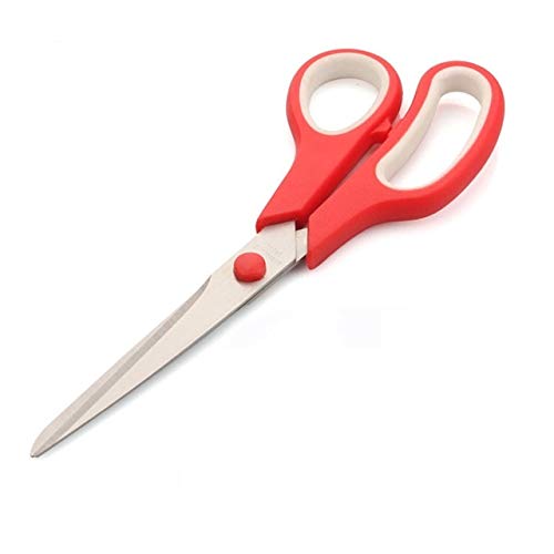 GRETHE Durable Stainless Steel Sharp Shears PaperCut Scissor DIY Tool for Students Kitchen Household Office