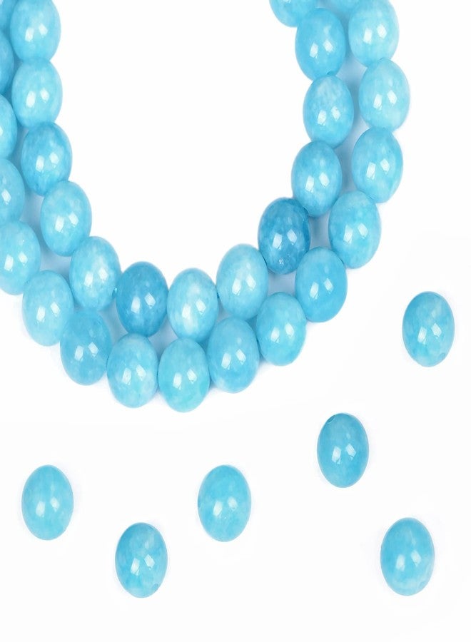 AD Beads Natural Gemstone Round Loose Beads 15" for Bracelet Necklace Earrings Jwelery Making Crafts DIY (8mm, Aquamarine Jade) - Image 1