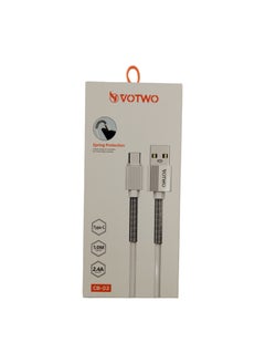 VOTWO VOTWO USB Spring Fast Charging Cable - Tab C  - Image 1