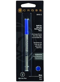 Cross Slim Gel Rolling Ball Refill Blue 1Per Card 8910 2  - Image 2