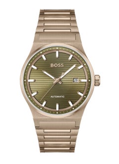 HUGO BOSS HUGO BOSS ROUND ANALOG MEN'S OLIVE GREEN CASE WATCH - 1514184  - Image 3