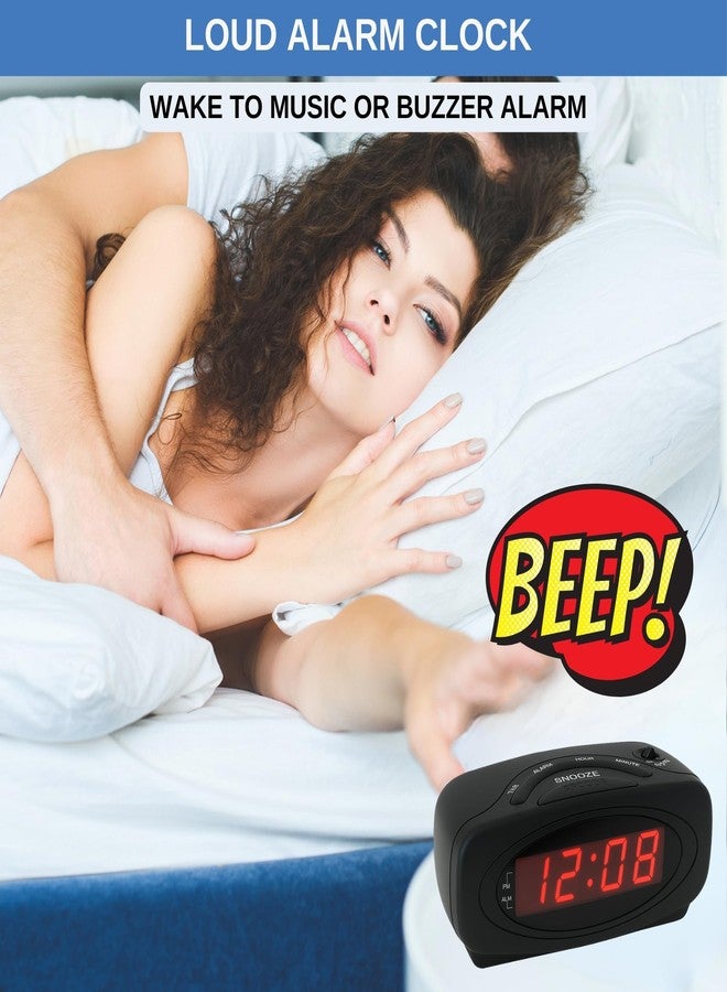 Ken-Tech Digital Alarm Clocks for Bedrooms, Loud Alarm Clock for Heavy Sleepers Perfect for Bedroom, Desk, and Office by Ken-Tech - Image 3