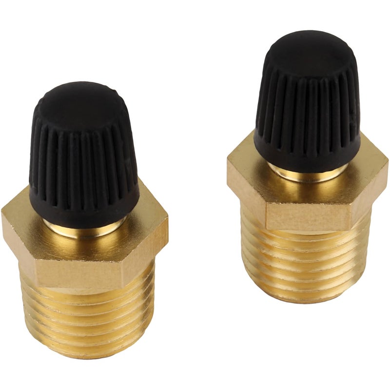 Milton S-684-4 1/4" MNPT Male Tank Valve, includes Protective Caps (Pack of 2) - Image 4