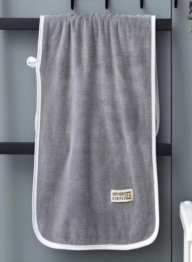 LINEAR Microfiber Hand Towels/Small Size Towel/Face Towel/Towel for Men, Women & Babies/Ultra Soft, Absorbent & Quick Dry Towels for Gym, Travel 500 GSM (Grey-2) - Image 3