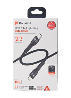 POWER N Power N cable - Type C to iPhone, cut-resistant fabric - 27 watts - fast charging  - Image 1