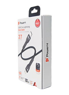 POWER N Power N cable - Type C to iPhone, cut-resistant fabric - 27 watts - fast charging  - Image 2