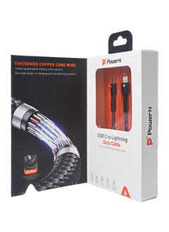 POWER N Power N cable - Type C to iPhone, cut-resistant fabric - 27 watts - fast charging  - Image 3