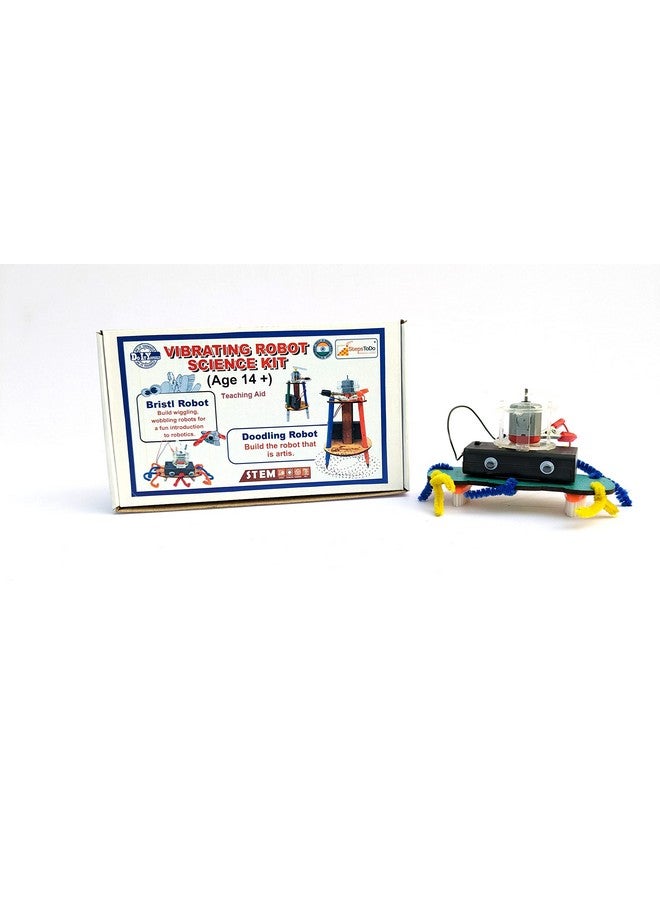 StepsToDo StepsToDo Make Your Own Bristlebot | Vibrating Robot Science Kit  - Image 1