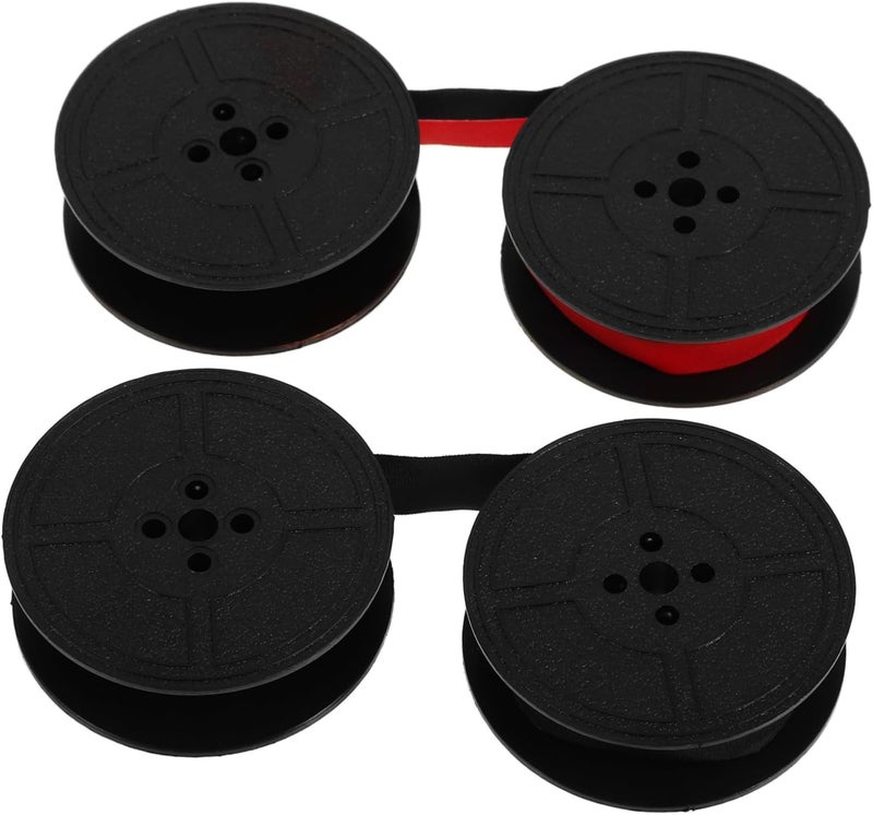 2pcs Manual Typewriter Ribbon Ink Spool Replacement Pack Royal Typewriter Ink Compatible Multiple Brands - Image 1