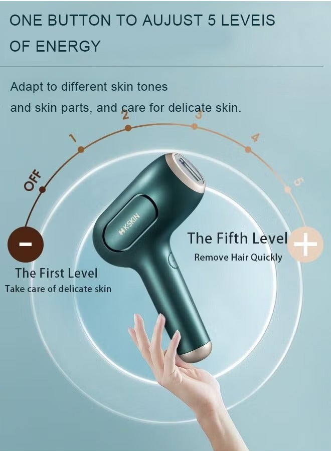K.SKIN Painless 2 in 1 Hair Removal Device for Women, Portable Waterproof Bikini Hair Removal Device, Wet and Dry Cordless Hair Removal Device for Women, Suitable for Face, Legs and Underarms Hair Removal Device - Image 5