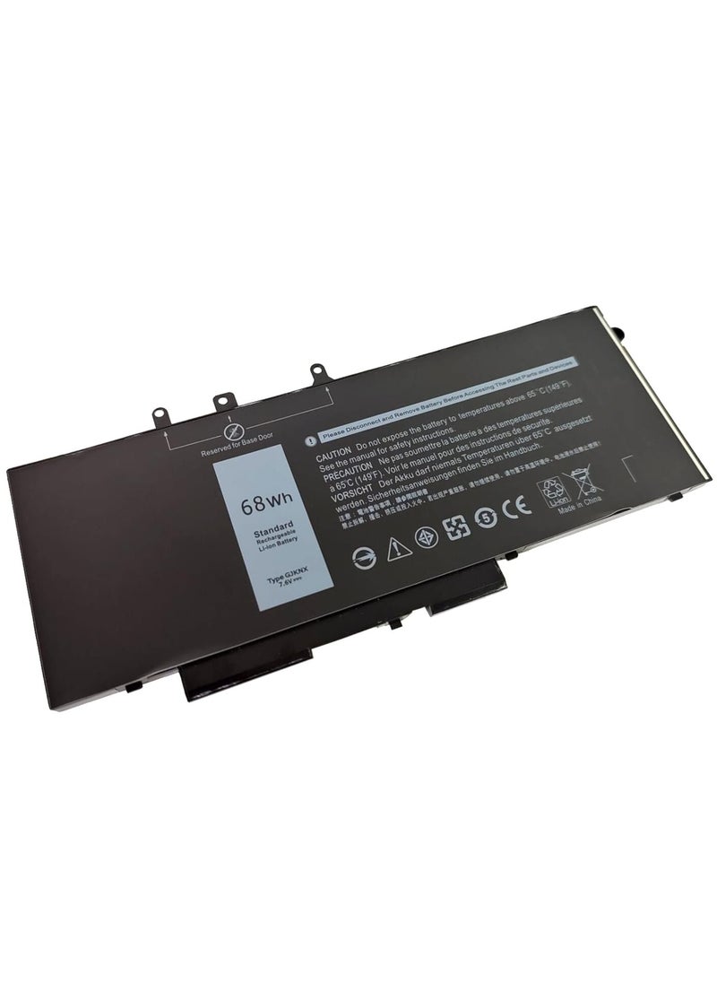 Generic 7.6V 68Wh 68Wh GJKNX GD1JP FPT1C KCM82 DV9NT MT31P Laptop Battery for Dell Latitude 5480 5280 5290 5590 5490 5491 5495 5591 Precision 3520 3530  - Image 2