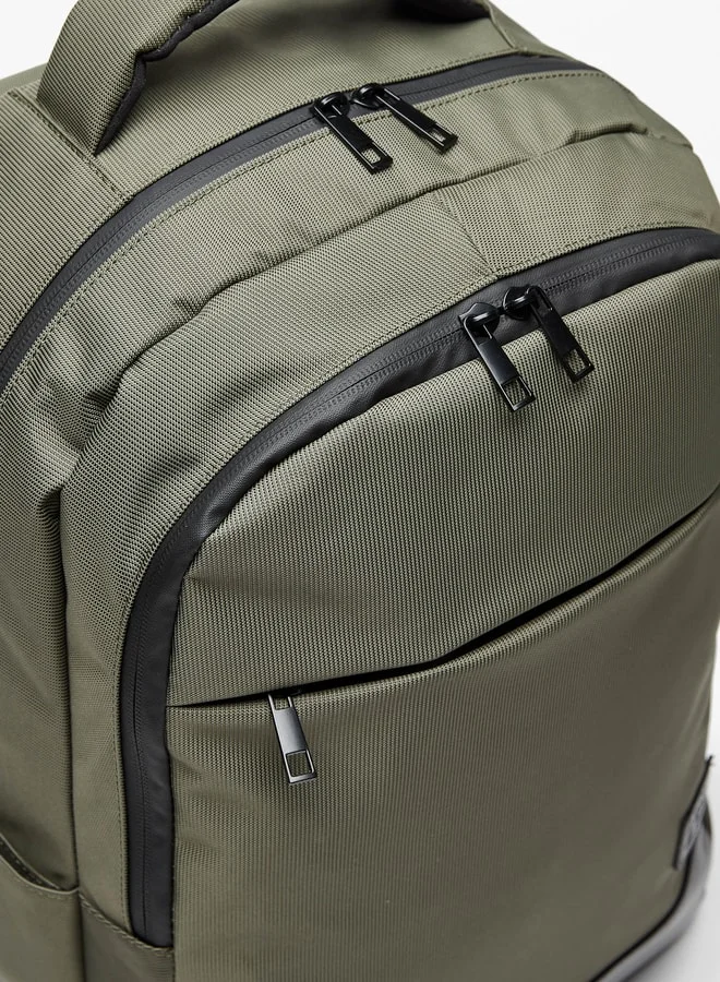 LBL by Shoexpress Solid Backpack with Adjustable Shoulder Straps