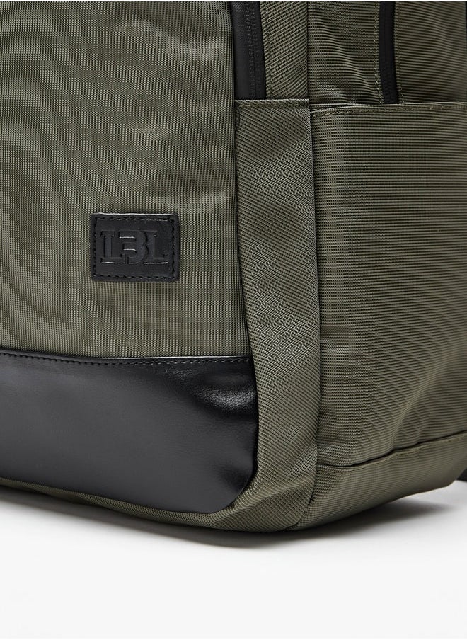 LBL by Shoexpress Solid Backpack with Adjustable Shoulder Straps  - Image 4