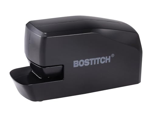 Bostitch مُدبِّس كهربائي محمول من بوسيتش، 20 ورقة، يعمل بالتيار المتردد أو البطارية، أسود (MDS20-BLK) - Image 1