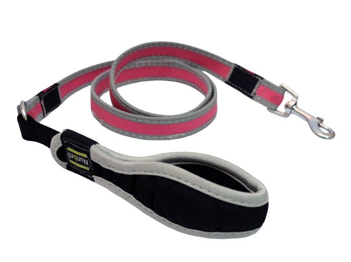Nunbell® Pet Reflective Leash - Pink - Image 1