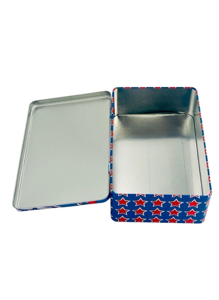AKDC Superman Chain Breaker Metal Canister 20cm*13cm*7.5cm, Blue- W09803 - Image 2