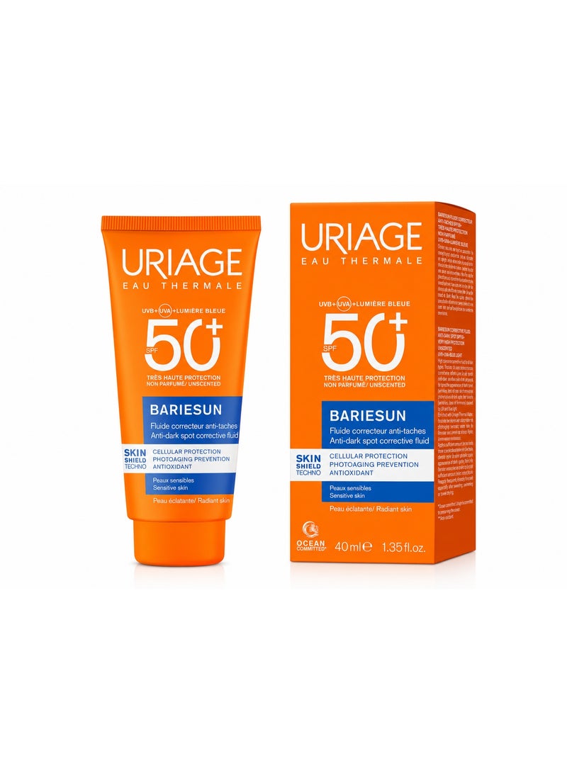 Uriage Bariésun Anti-Brown Spot Fluid SPF50+ 40ml