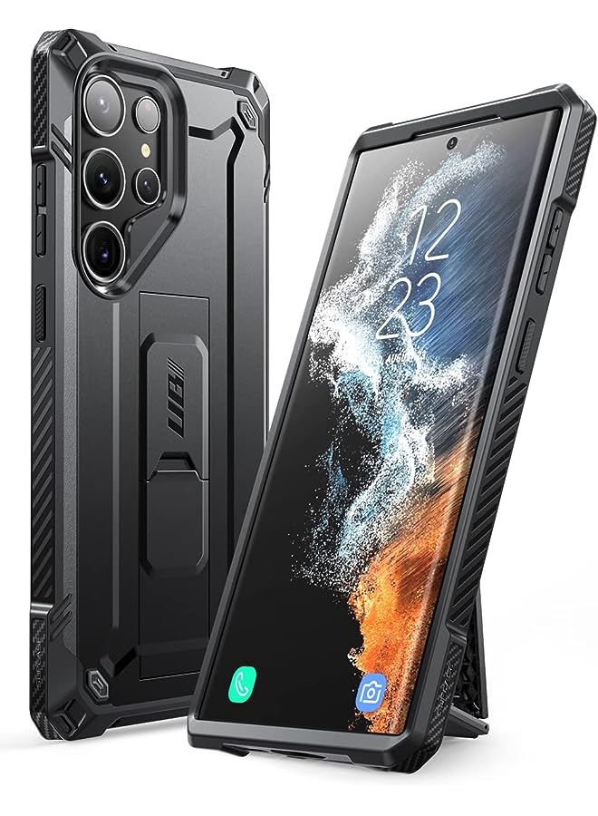 SupCase Unicorn Beetle Pro Case for Samsung Galaxy S23 5G (2023), Full-Body Dual Layer Rugged Belt-Clip & Kickstand Case Without Built-in Screen Protector - Image 1