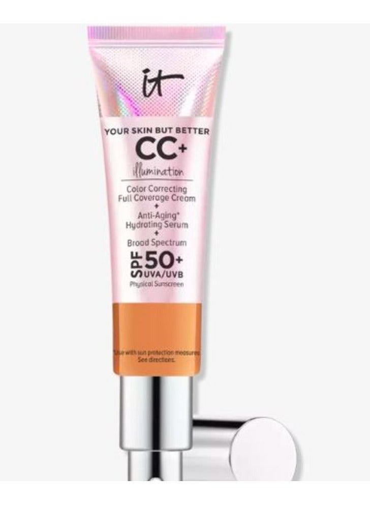 IT COSMETICS كريم أساس Your Skin But Butter CC+ مع عامل حماية من الشمس SPF 50+ - Image 1