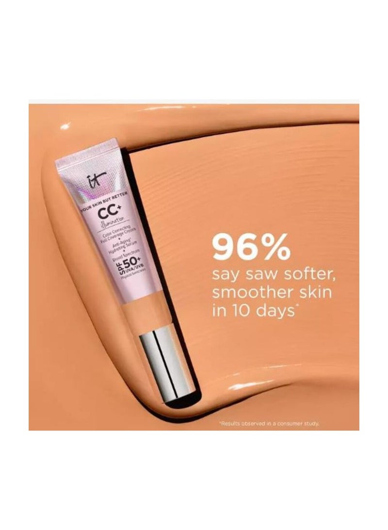 IT COSMETICS كريم أساس Your Skin But Butter CC+ مع عامل حماية من الشمس SPF 50+ - Image 3