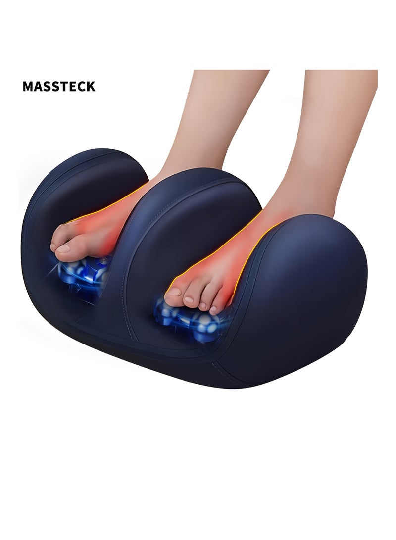 1pc Shiatsu Foot and Leg Massager with Heat, USB Rechargeable 2000mAh Lithium Battery, Unscented Electric Kneading - Image 4