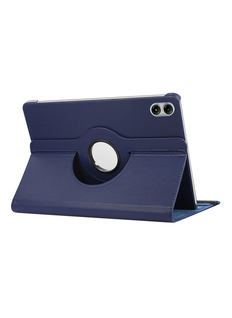 URBBKING - Rotating Case 360 Degree Rotating Multi-Angle Viewing Folio Stand Case with Auto Sleep/Wake Feature for Redmi Pad Pro 12.1/Xiaomi Poco Pad 12.1 Blue - Image 1