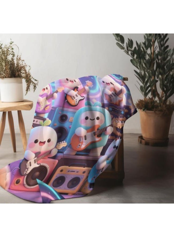 عام Wisdom Fairy (أحدث) بطانية رقيقة من الفانيلا (دافئة ومريحة، ومناسبة للنوم، واستخدام اللعبة، وإزالة الغبار والرمل) 150 سم * 200 سم - 49 - Image 3