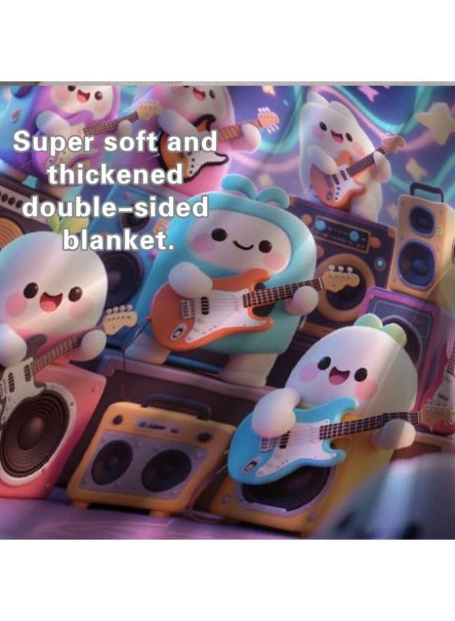 عام Wisdom Fairy (أحدث) بطانية رقيقة من الفانيلا (دافئة ومريحة، ومناسبة للنوم، واستخدام اللعبة، وإزالة الغبار والرمل) 150 سم * 200 سم - 49 - Image 5