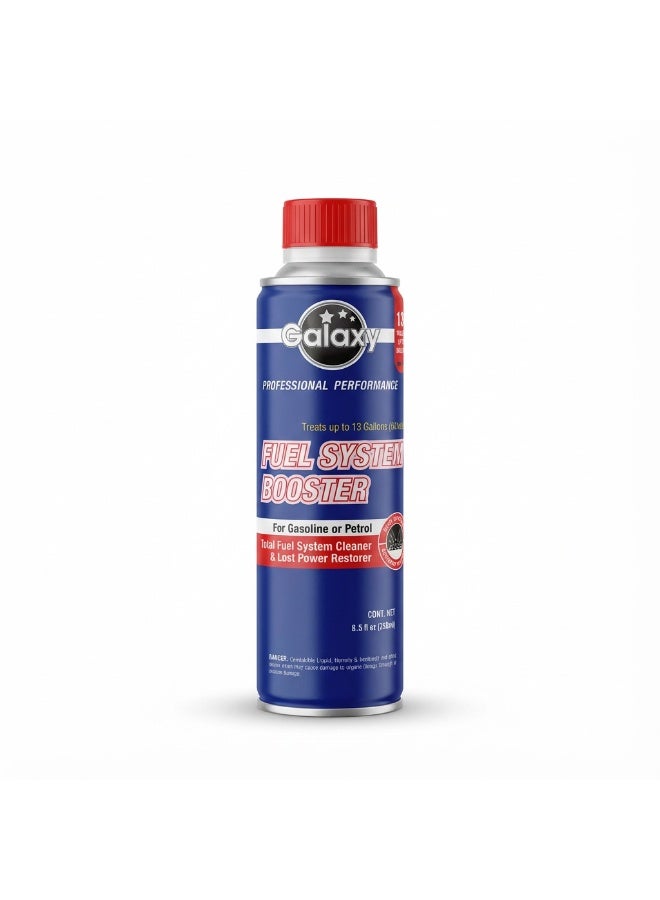 Fuel System Booster 300ml - Complete Fuel Cleaner for Petrol/Gasoline - Restores Power - Treats 13 Gallons