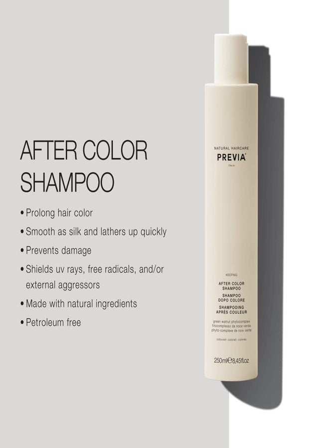 PREVIA Keeping After Color Shampoo Protective Shampoo for Color Treated Hair Vegan Sulfate Free Natural Formula for Color Protection and Hydration 8.45 oz - Image 2