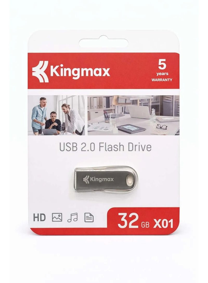 Kingmax Usb 2.0 Flash Driver Metal X03