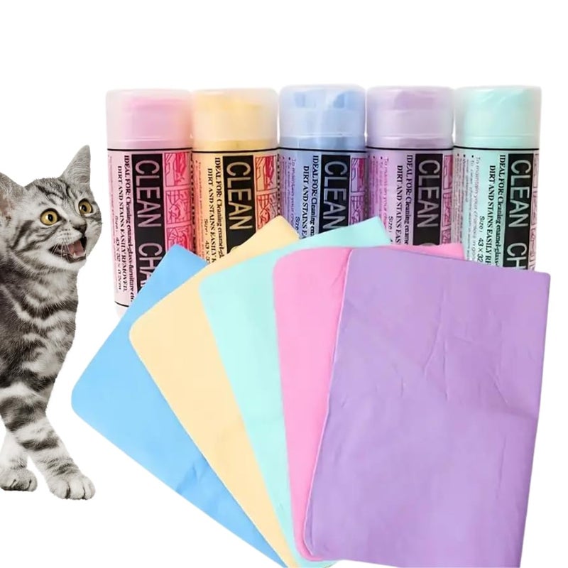 Western Era Cat & Kitten Microfiber Towel for Wet-No-More Fur | Ultra-Absorbent | Towel for Speedy Pet Drying | Quick-Dry | Say Goodbye to Drippy Dribbles - Image 1