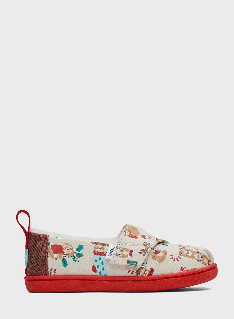 TOMS Infant Velcro Slip Ons