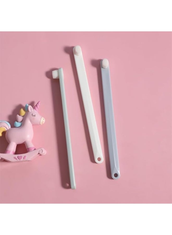 3 حزمة فرشاة أسنان الكلب الأليف, فرشاة أسنان الكلب والقطة الناعمة الإضافية, فرشاة تنظيف الأسنان, الكلاب أسنان رعاية الأسنان, فرشاة كثيفة نظيفة عميقة, للجرو, الكلب الصغير والقطة, الأبيض، الأخضر، الوردي - Image 2