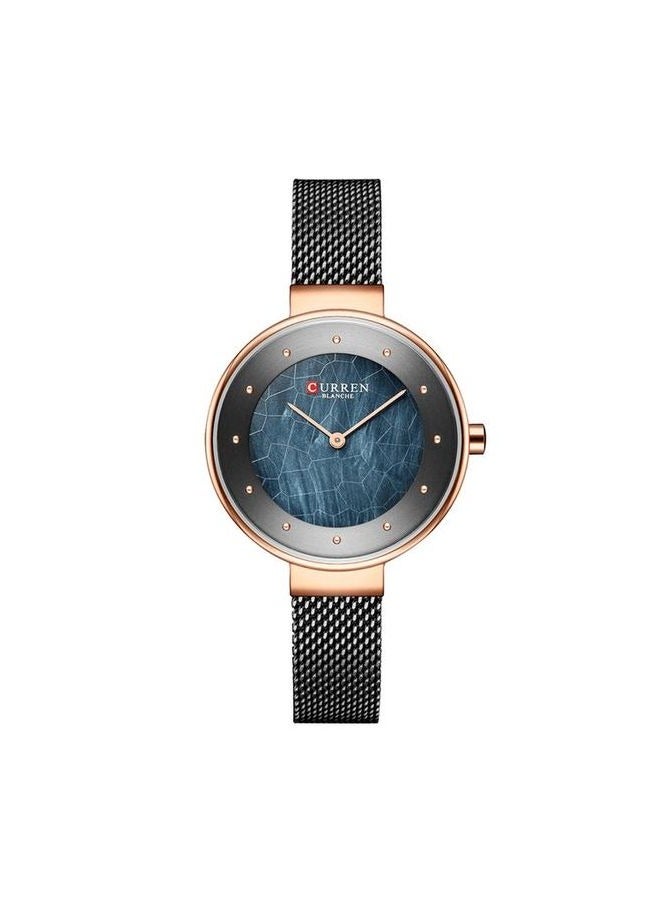 CURREN Women's Analog Round Shape Stainless Steel Wrist Watch - Image 1