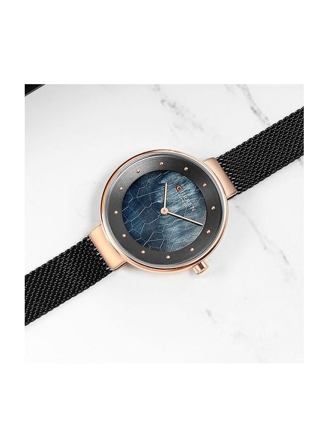 CURREN Women's Analog Round Shape Stainless Steel Wrist Watch - Image 2