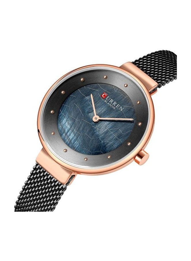 CURREN Women's Analog Round Shape Stainless Steel Wrist Watch - Image 3