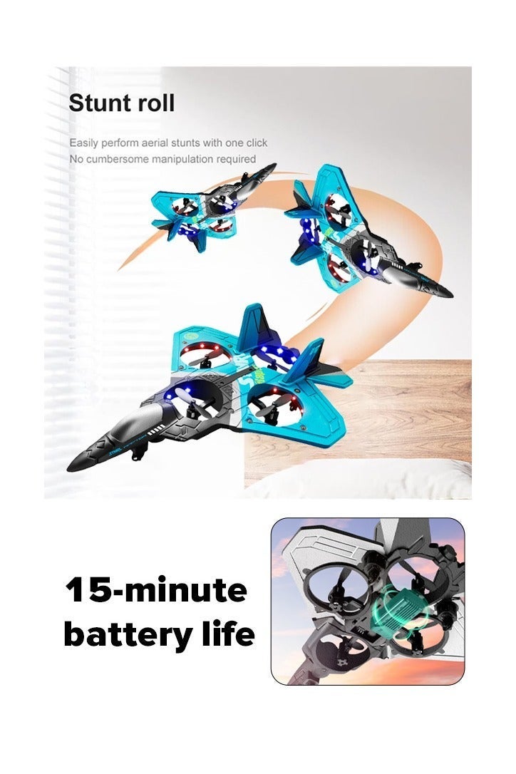 Joudiplay remote control aircraft for Kids -  Durable Outdoor Drone Crash-Proof Plane Toy for Boys 8-12 aeroplane toy for kids - Image 3