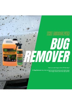 3D 3D Bug Remover - All Purpose Exterior Cleaner & Degreaser to Wipe Away Bugs on Plastic, Rubber, Metal, Chrome, Aluminum, Windows & Mirrors, Suitable for use on Car Paint, Wax & Clear Coat 16oz.  - Image 4
