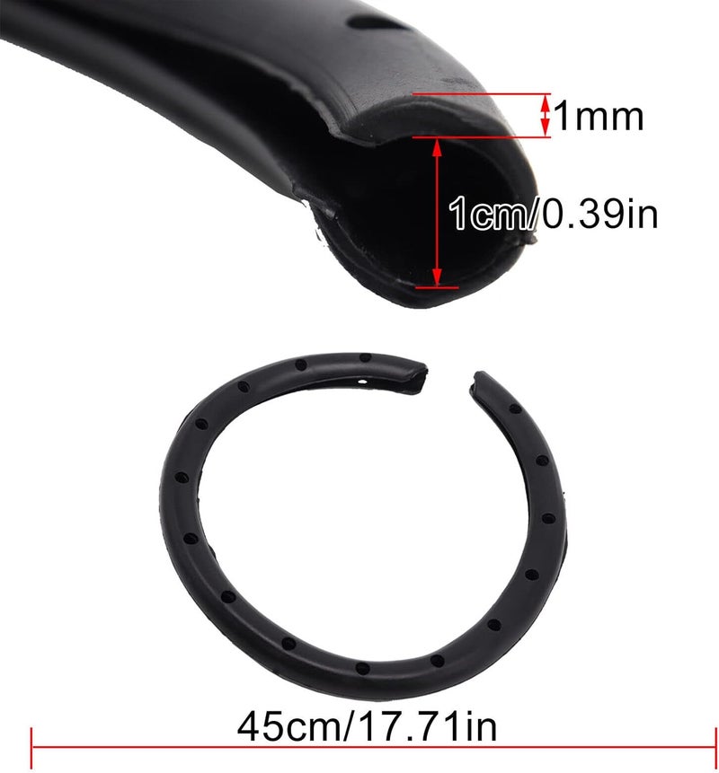 HOOTURB Universal Coil Spring Silencer Insulator Rubber Sleeve Front Rear Lower Suspension Noise Reducer Protector For Car Suv Van Truck-4PCS - Image 3