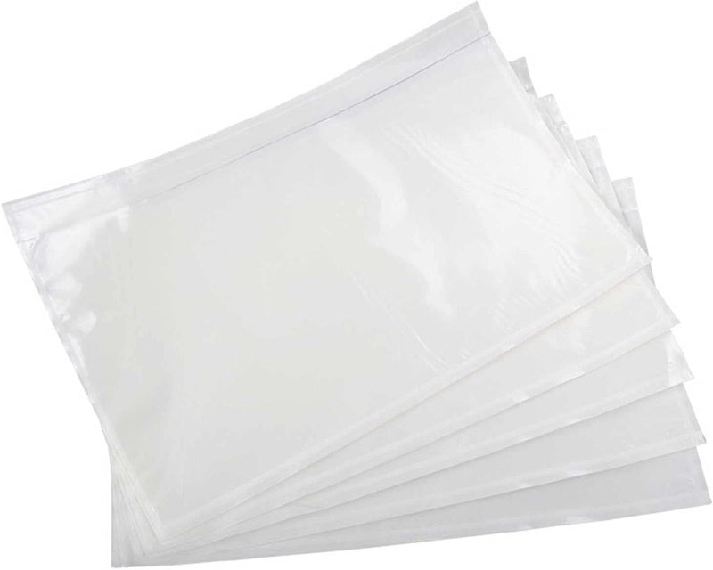 MBLABEL 500 Pcs-7.5x5.5 Packing List Mailing Envelopes Shipping Envelopes Packing List Clear Adhesive Shipping label sleeves Shipping Supplies for Small Businesses - Image 3