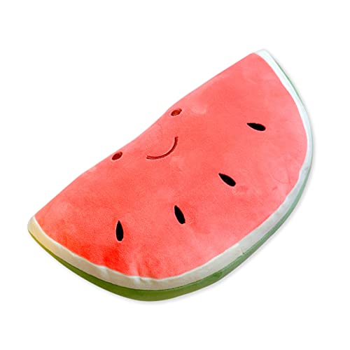 CHELEI2019 118 Watermelon Plush Pillow Soft Stuffed Fruit Plush Toy Gifts for KidsPink - Image 1