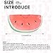 CHELEI2019 118 Watermelon Plush Pillow Soft Stuffed Fruit Plush Toy Gifts for KidsPink - Image 4